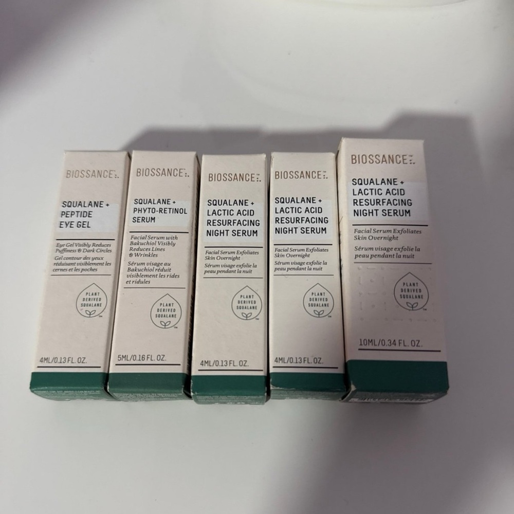 Biossance Squalane Deluxe Sample Sets